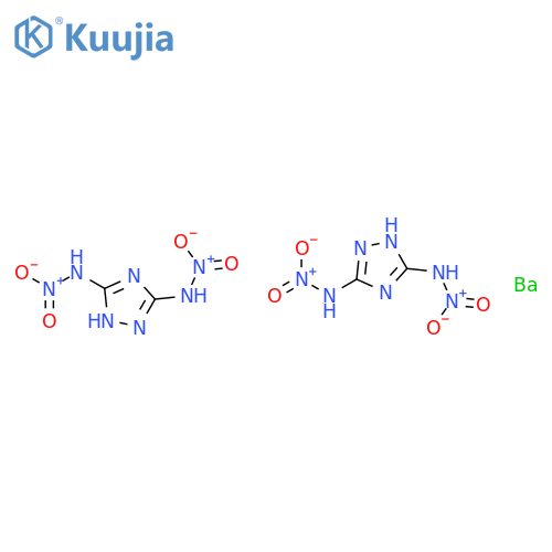 1H-1,2,4-Triazole-3,5-diamine, N,N'-dinitro-, barium salt (2:1) structure