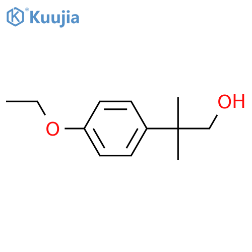2-(4-Ethoxyphenyl)-2-methylpropanol structure