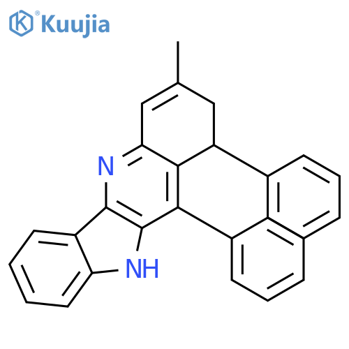 1H-QUINDOLINE, 2,10-DIHYDRO-3-METHYL-1,11-DIPHENYL- structure