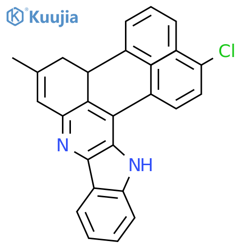 1H-QUINDOLINE, 11-(4-CHLOROPHENYL)-2,10-DIHYDRO-3-METHYL-1-PHENYL- structure