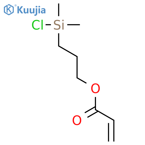 2-Propenoic acid, 3-(chlorodimethylsilyl)propyl ester structure