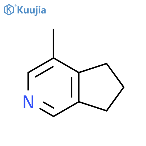 5H-Cyclopenta[c]pyridine, 6,7-dihydro-4-methyl- structure