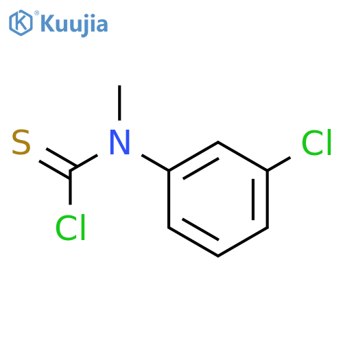 Carbamothioic chloride,(3-chlorophenyl)methyl- (9CI) structure