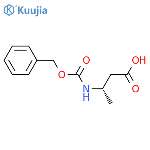 (S)-3-(Cbz-amino)butanoic Acid structure
