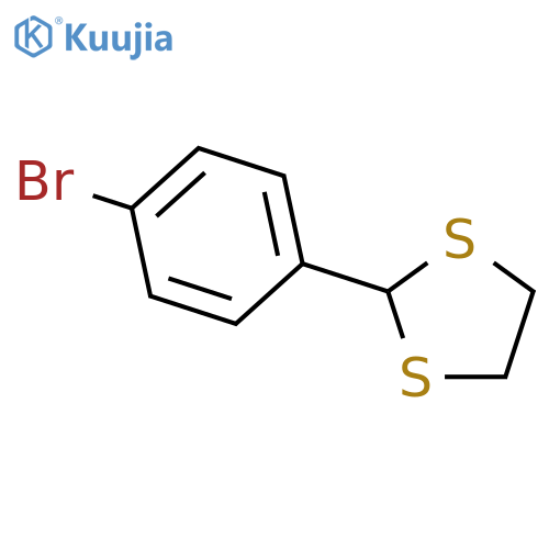 2-(4-bromophenyl)-1,3-dithiolane structure