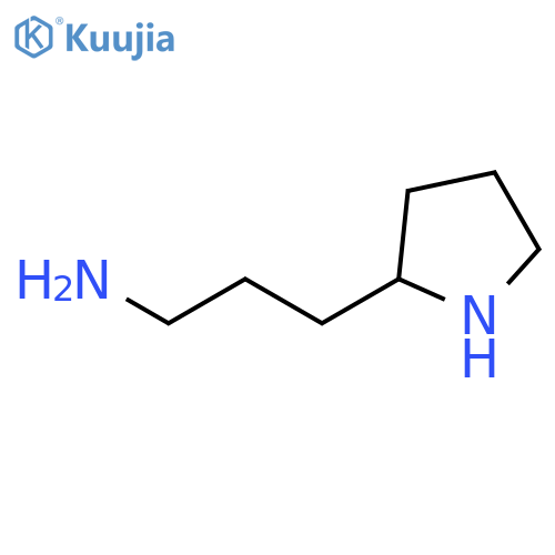 3-(pyrrolidin-2-yl)propan-1-amine structure