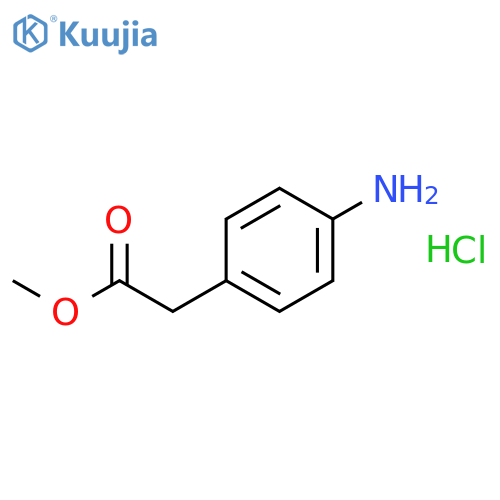 (4-Aminophenyl)acetic Acid Methyl Ester Hydrochloride structure