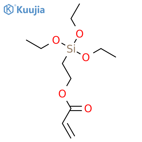 2-Propenoic acid, 2-(triethoxysilyl)ethyl ester structure