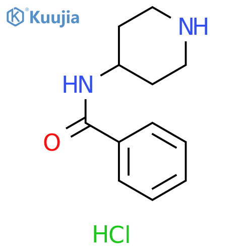 4-Benzamidopiperidine Hydrochlorde structure
