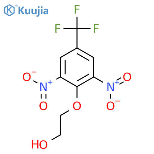 Ethanol, 2-[2,6-dinitro-4-(trifluoromethyl)phenoxy]- structure