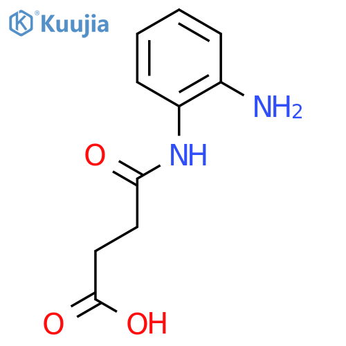 3-(2-aminophenyl)carbamoylpropanoic acid structure