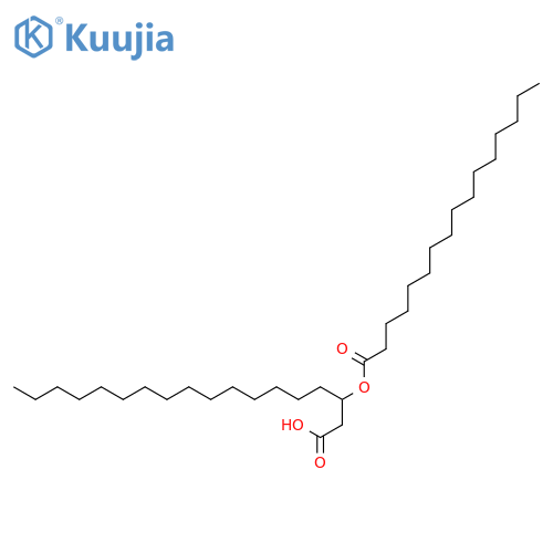 Octadecanoic acid, 3-[(1-oxohexadecyl)oxy]- structure