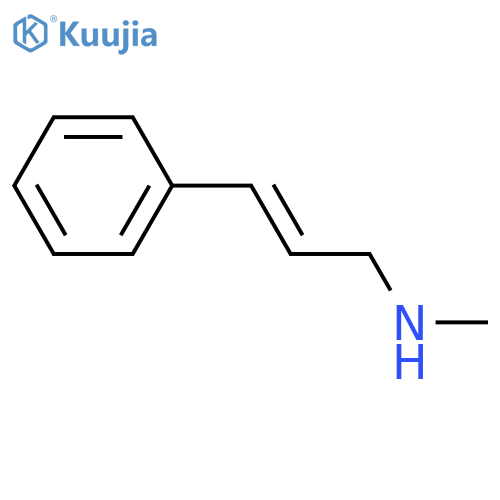 N-methyl-3-phenyl-2-propen-1-amine structure