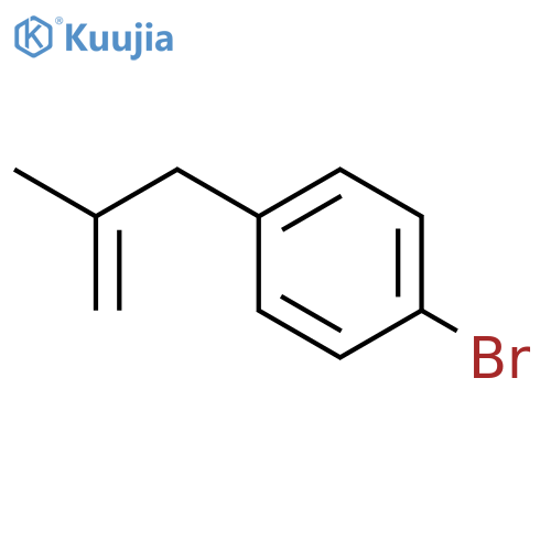 3-(4-Bromophenyl)-2-methyl-1-propene structure