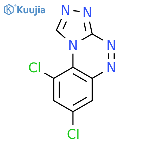 [1,2,4]Triazolo[3,4-c][1,2,4]benzotriazine, 7,9-dichloro- structure