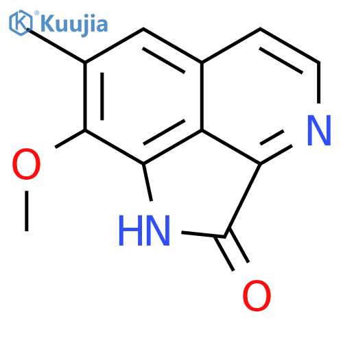 8-methoxy-7-methyl-Pyrrolo[2,3,4-ij]isoquinolin-2(1H)-one structure