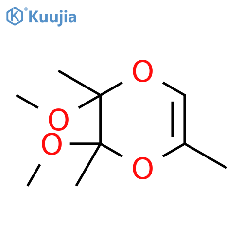 1,4-Dioxin, 2,3-dihydro-2,3-dimethoxy-2,3,5-trimethyl-, (2S,3S)- structure