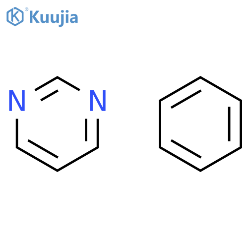 Pyrimidine, compd. with benzene (1:1) structure