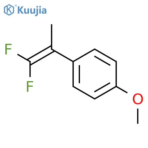 BENZENE, 1-(2,2-DIFLUORO-1-METHYLETHENYL)-4-METHOXY- structure