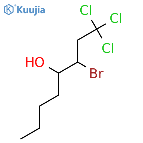 4-OCTANOL, 3-BROMO-1,1,1-TRICHLORO- structure