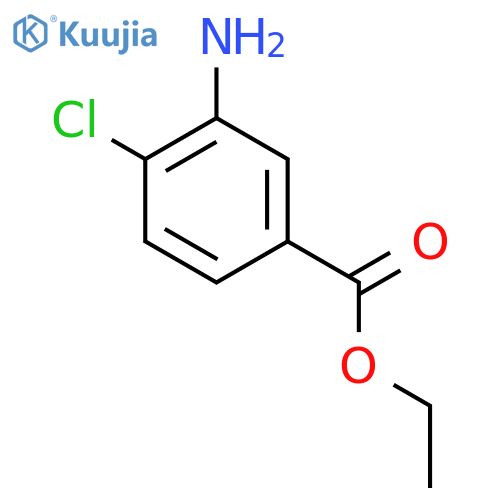 Benzoic acid, 3-amino-4-chloro-, ethyl ester structure