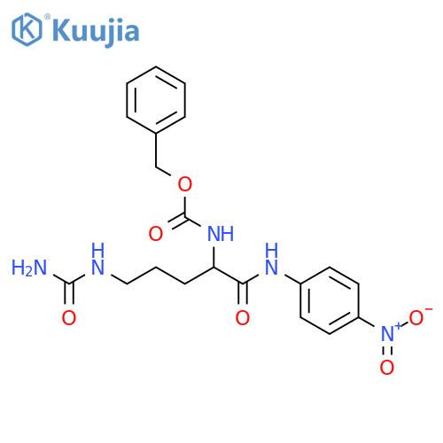 Nα-CBZ-L-Citrulline-p-nitroanilide structure