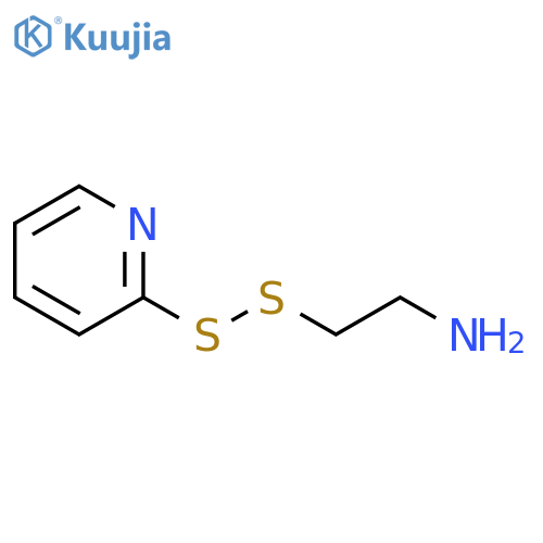 Ethanamine,2-(2-pyridinyldithio)- structure