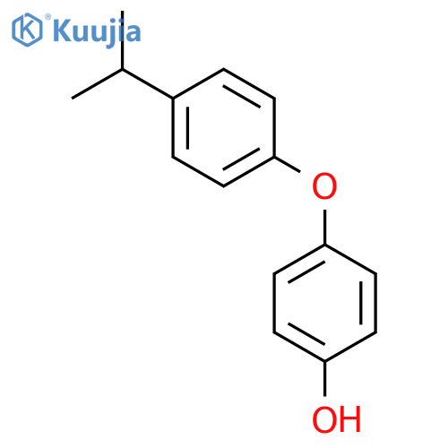 Phenol, 4-[4-(1-methylethyl)phenoxy]- structure