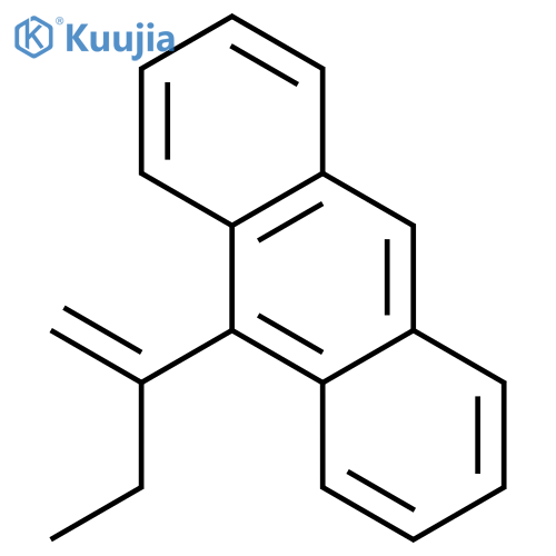 ANTHRACENE, 9-(1-METHYLENEPROPYL)- structure