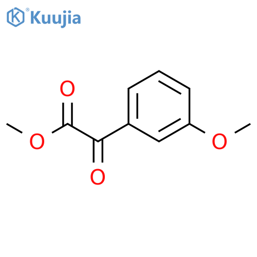 Methyl 2-(3-methoxyphenyl)-2-oxoacetate structure
