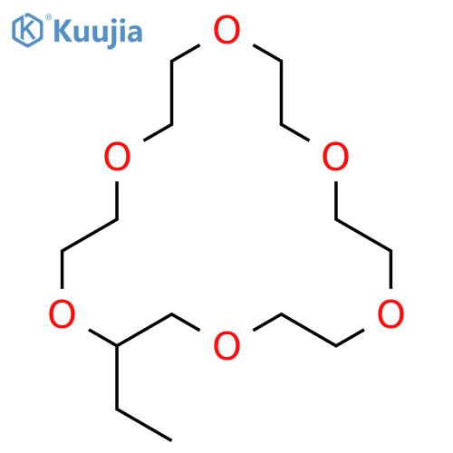 1,4,7,10,13,16-Hexaoxacyclooctadecane, 2-ethyl- structure