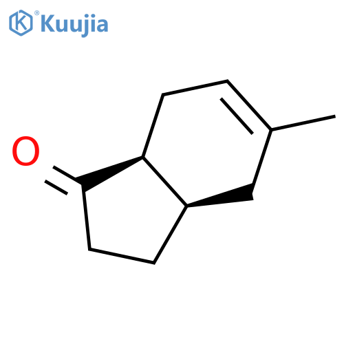 1H-Inden-1-one, 2,3,3a,4,7,7a-hexahydro-5-methyl-, (3aR,7aS)-rel- structure