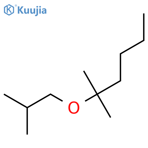 Hexane, 2-methyl-2-(2-methylpropoxy)- structure