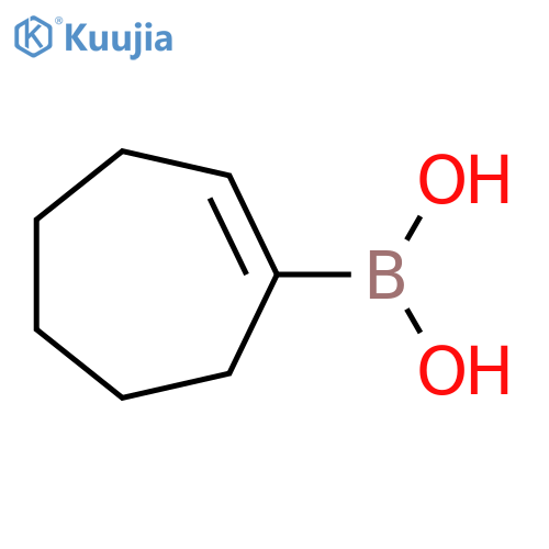 Cyclohepten-1-ylboronic Acid structure