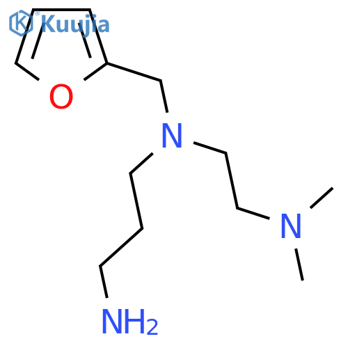N-[2-(Dimethylamino)ethyl]-N-(2-furylmethyl)propane-1,3-diamine structure