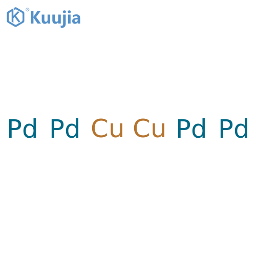 Copper, compd. with palladium (2:4) structure