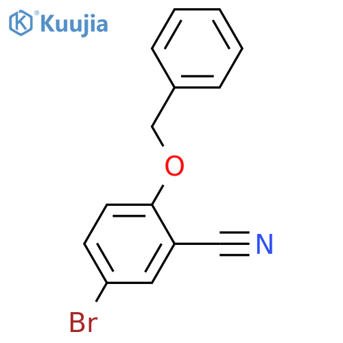 5-Bromo-2-Phenylmethoxybenzonitrile structure