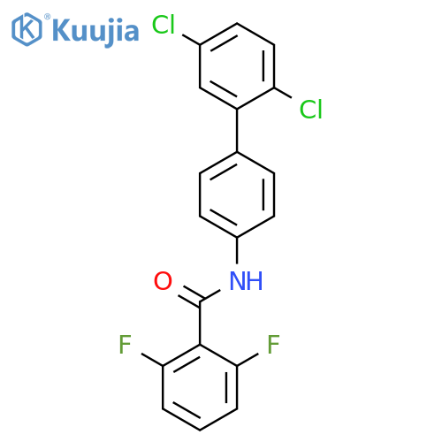 Benzamide, N-(2',5'-dichloro[1,1'-biphenyl]-4-yl)-2,6-difluoro- structure