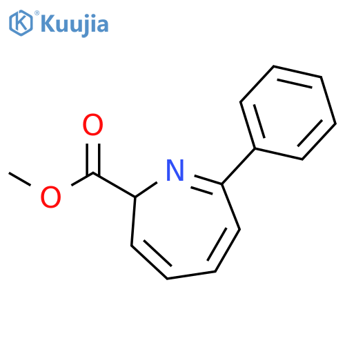 2H-Azepine-2-carboxylic acid, 7-phenyl-, methyl ester, (2R)- structure