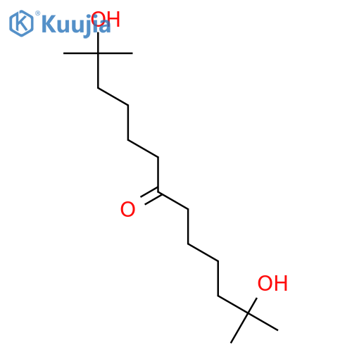 7-Tridecanone, 2,12-dihydroxy-2,12-dimethyl- structure