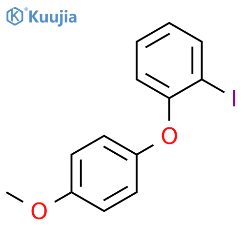 Benzene, 1-iodo-2-(4-methoxyphenoxy)- structure