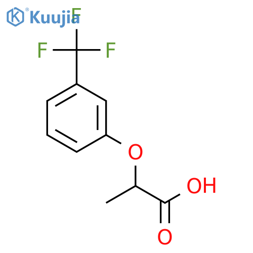 2-3-(Trifluoromethyl)phenoxypropanoic Acid structure