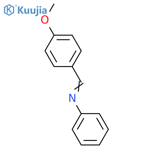 1-(4-methoxyphenyl)-N-phenyl-methanimine structure