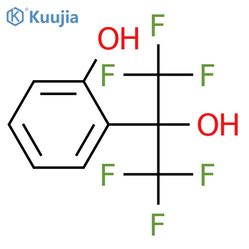 Hexafluoro-2-(2-hydroxyphenyl)propan-2-ol structure