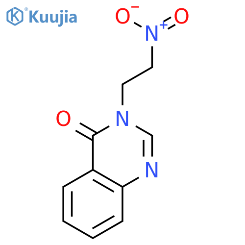 4(3H)-QUINAZOLINONE, 3-(2-NITROETHYL)- structure