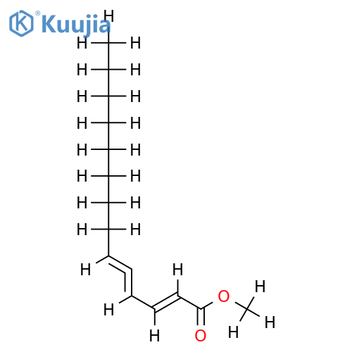 (R,E)-Me ester-2,4,5-Tetradecatrienoic acid structure