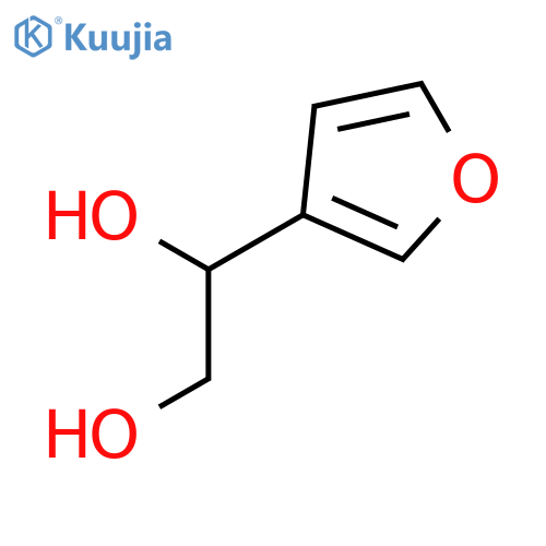 1,2-Ethanediol, 1-(3-furanyl)-, (R)- structure