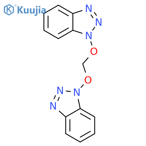 1H-Benzotriazole, 1,1'-[methylenebis(oxy)]bis- structure