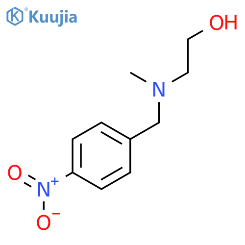 2-[Methyl-(4-nitro-benzyl)-amino]-ethanol structure