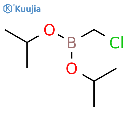 BORONIC ACID, (CHLOROMETHYL)-, BIS(1-METHYLETHYL) ESTER structure